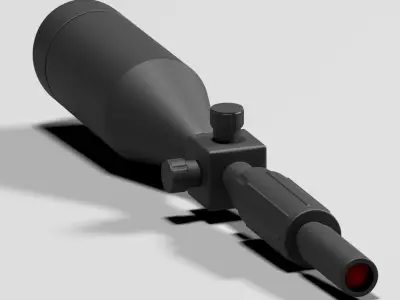 Telescopic Sniper 3D model