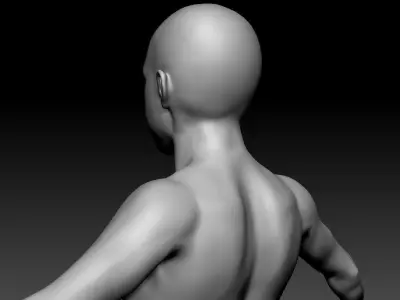 Male body 08 3D model