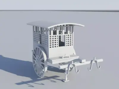 Bullock Free 3D model