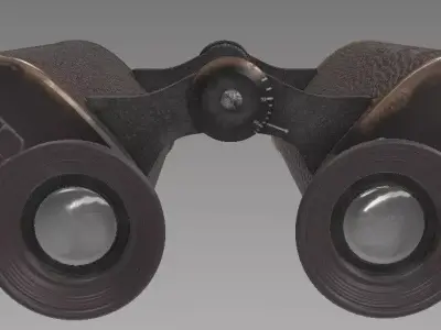 Binoculars 3D model buy