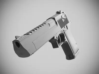 Desert Eagle 3D model get