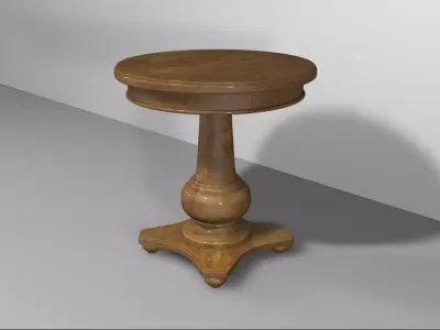 Parlor Table 01 Free 3D model