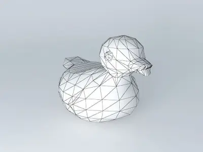 Rubber Duckie Free 3D model