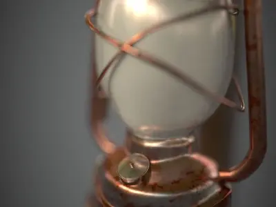 Lantern 3D model purchase