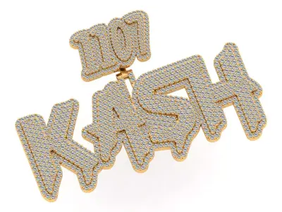 KASH Pendent 3D print model