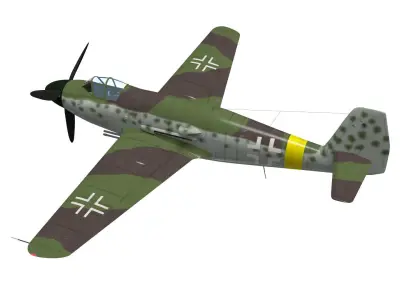 Messerschmitt Me 509  3D model