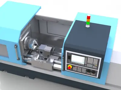  CNC Machine 3D model