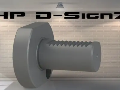 Blanking plugs for VDI turret lathes 3D print model