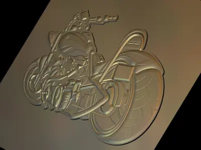 Chopper Suitable for embossing Hot Foil Technique 3D model