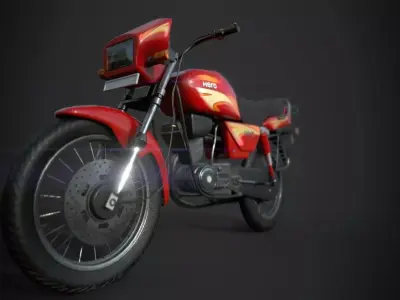 Hero Splendor 3D model