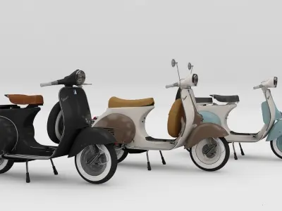 Piaggio Vespa 3D model