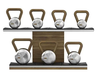 LOVA Kettlebells 3D model