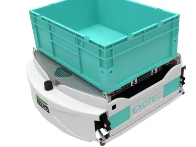 AGV robot Skypod Exotec  3D model