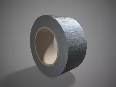 Duct Tape Low-poly 3D model purchase