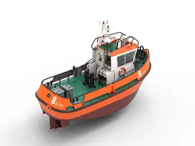 TUG  04 3D model