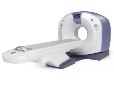 MRI machine  Low-poly 3D model