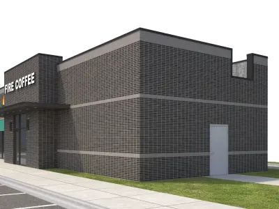 Retail-154 Retail Store 3D model