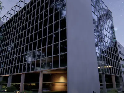 Public Building 01 3D model