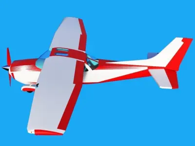 Airplane 3D model shop