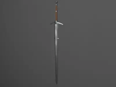 Sword Free low-poly 3D model get