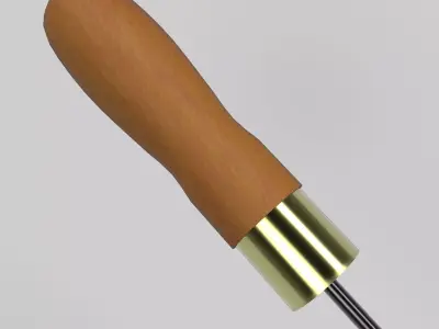 Scratch Awl Low-poly 3D model