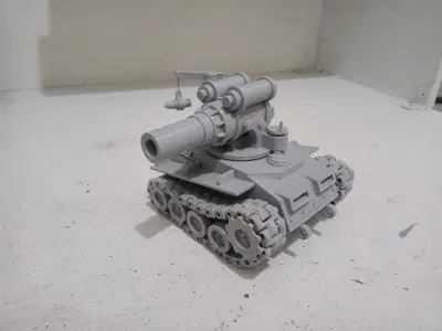BIG HOWITZER SHOT 3D model