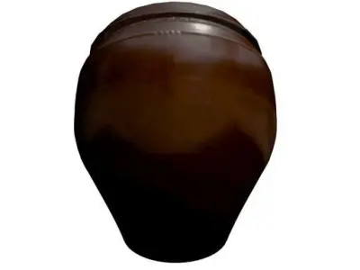 Korean Pottery Jangdokdae 3D model