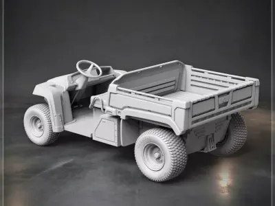 John Deere Gator 3D print model