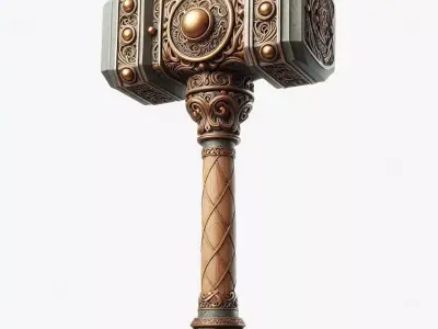 War Hammer 4 3D model