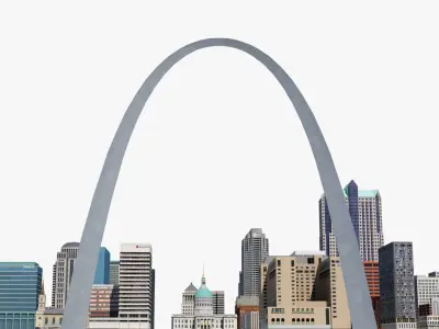St Louis Cityscape 3D model