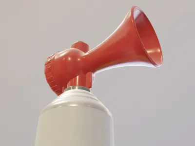 Air Horn 3D model purchase