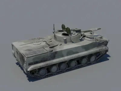 BMP-2 armoured vehicle 3D model purchase