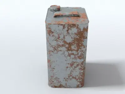 laos Can Of Varnish Low-poly 3D model