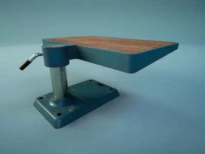 Coffee Table 15 Low-poly 3D model