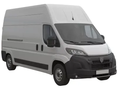 2024 Peugeot BOXER  L3H3 Detailed interior 3D model