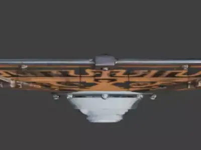 Viking Round Shield 3D Model v05 Low-poly 3D model