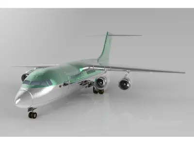 Aircraft 146 3D model