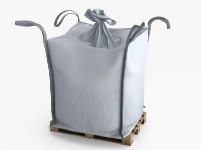 Bulk Bag v2 Low-poly 3D model