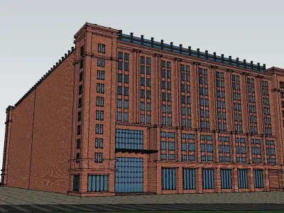 vacation spot-Resort-Fashion Leisure Hotel-0227 3D model