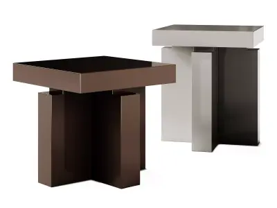  Malta Stool Pewter or Side Table Studioutte 3D model