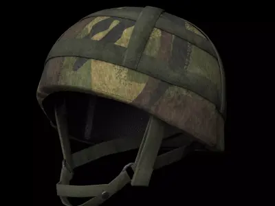 British Armed Forces - MK6 MK6A Combat Helmet Low-poly 3D model