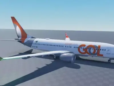 Boeing 737 Max-8 3D Model Free 3D model
