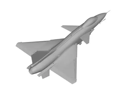chengdu j-10  3D model