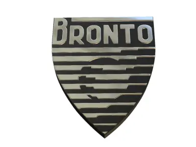 bronto logo 3D model