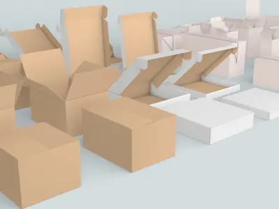 Box Collection  3D model