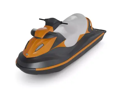 Jet Ski 3D model buy