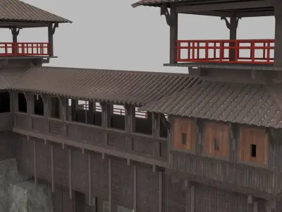 Han Gate 3D model