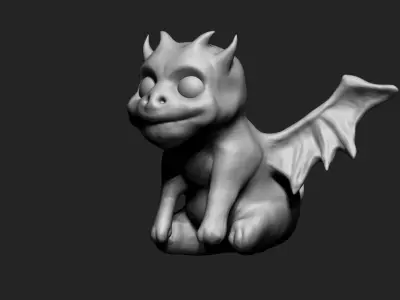 Dragon demon 3D model