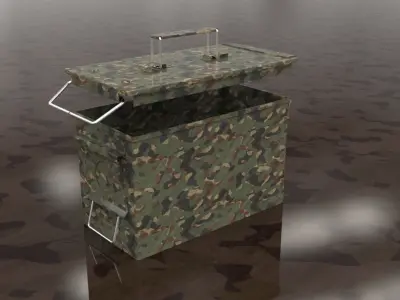 Bullet Box Free 3D model