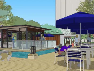 Sketchup Landscape Park 186 3D model